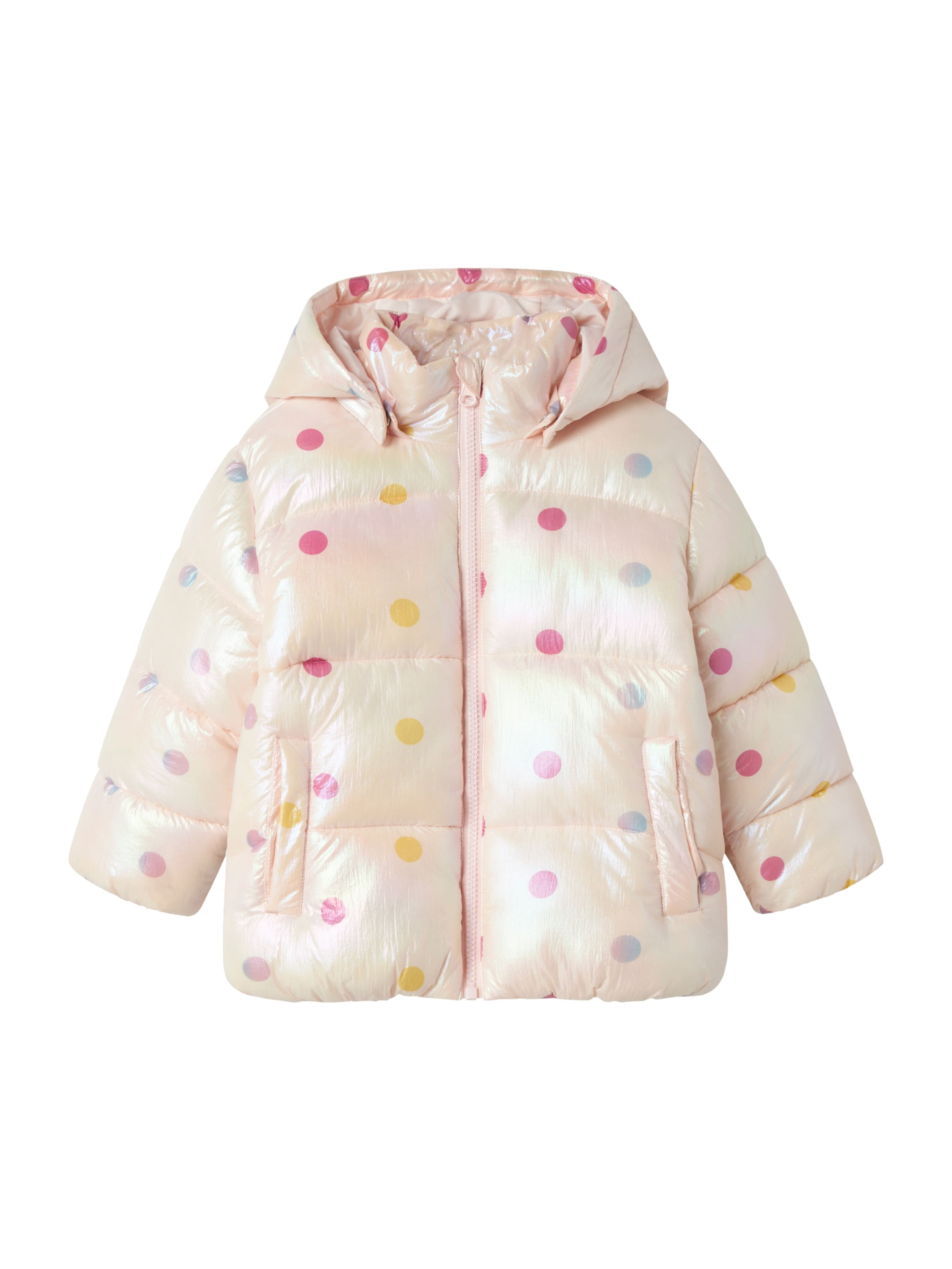 Geacă de primăvară-toamnă 'NMFMADOT' de la NAME IT pe bej: față