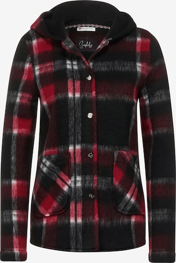 STREET ONE Jacke in rot / schwarz, Produktansicht