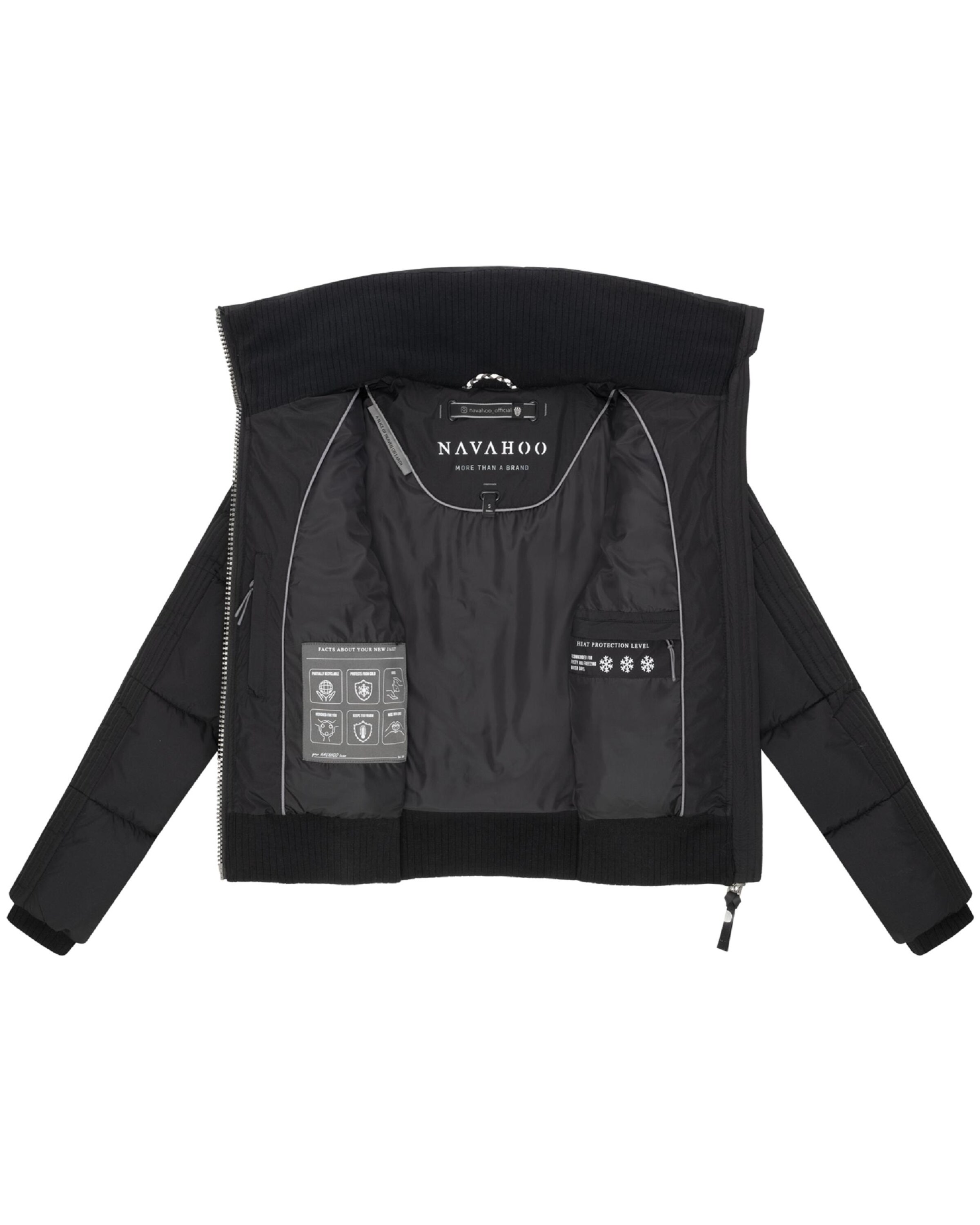 NAVAHOO Jacke in Schwarz