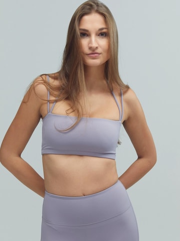 DRILLS Apparel Bandeau Sport bh 'ACTIVE Bandeau Bra' in Lila