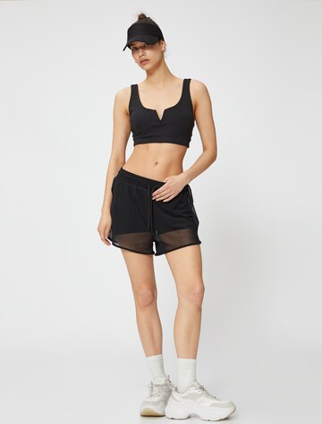 Koton Loosefit Shorts in Schwarz