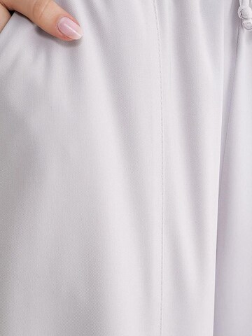 MixRay - Folgado Calças em cinzento