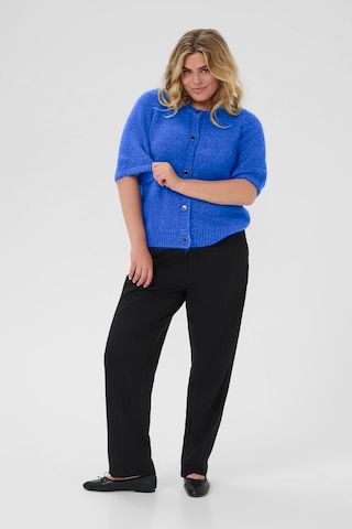 Cardigan KAFFE CURVE en bleu