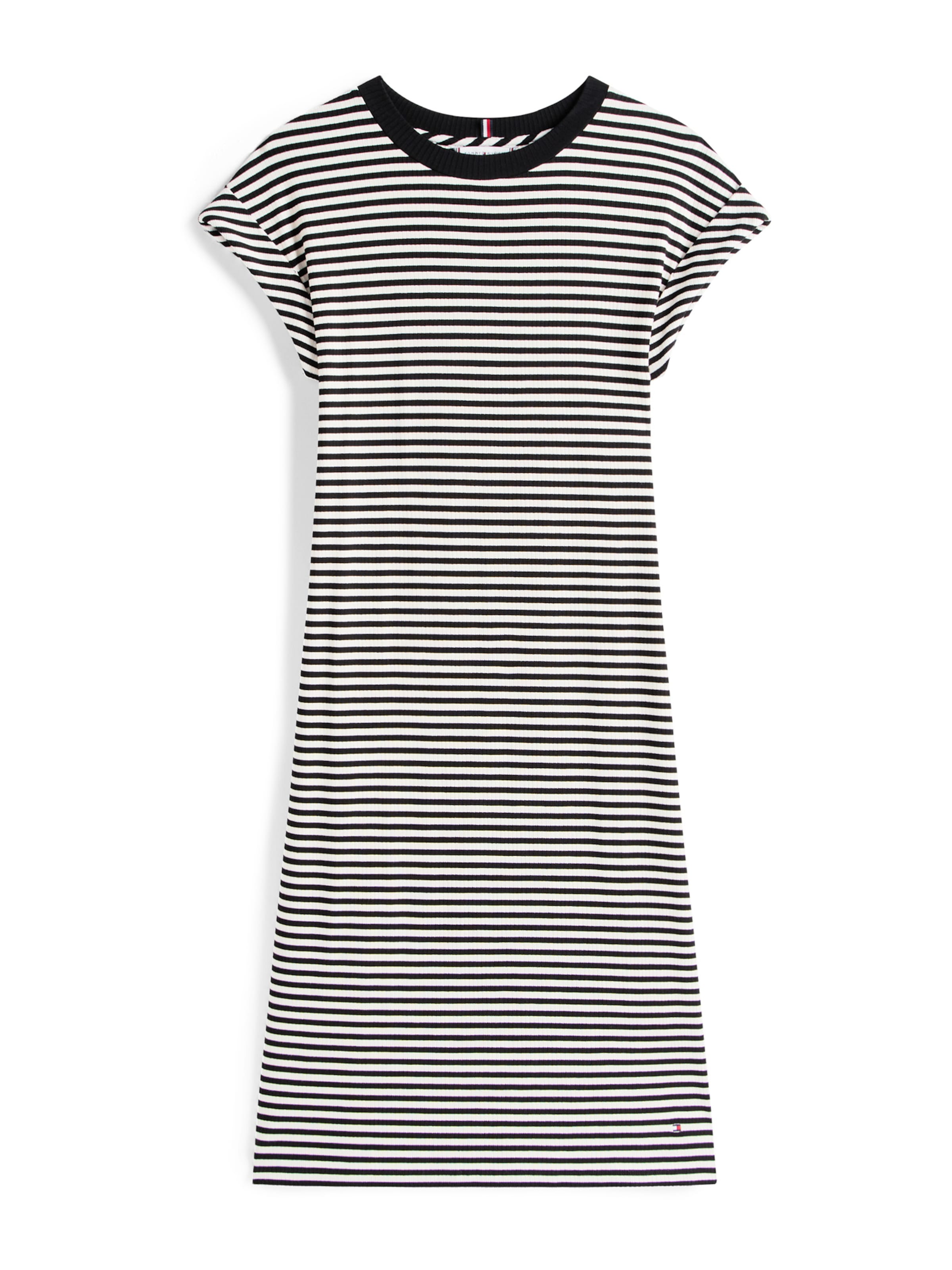 TOMMY HILFIGER Šaty – černá: přední strana