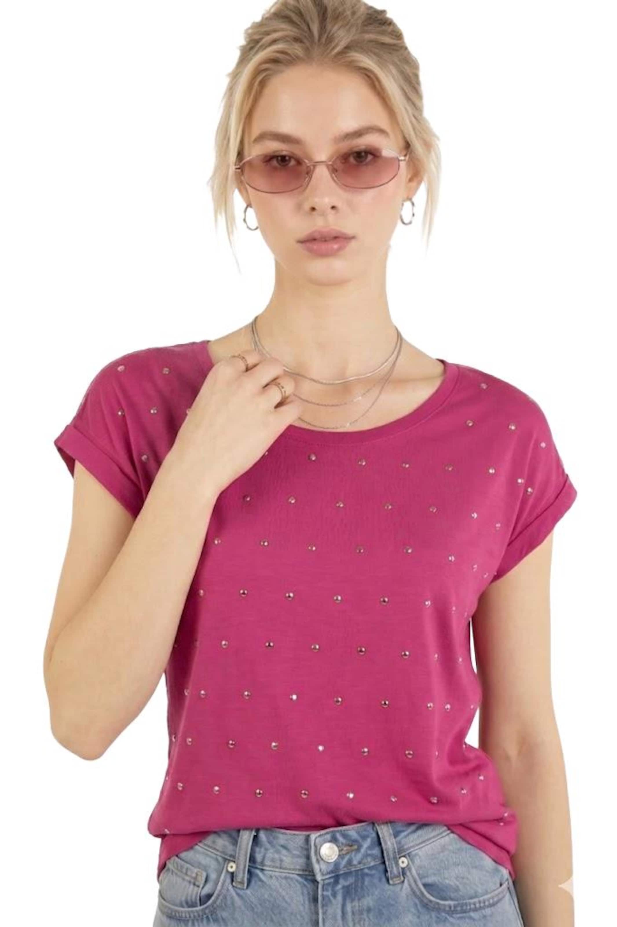 Alexa Dash Shirt in Pink: front