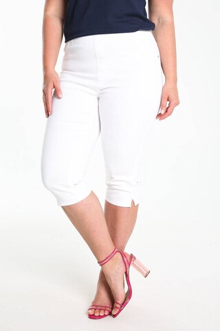 Promiss Pants in White: front