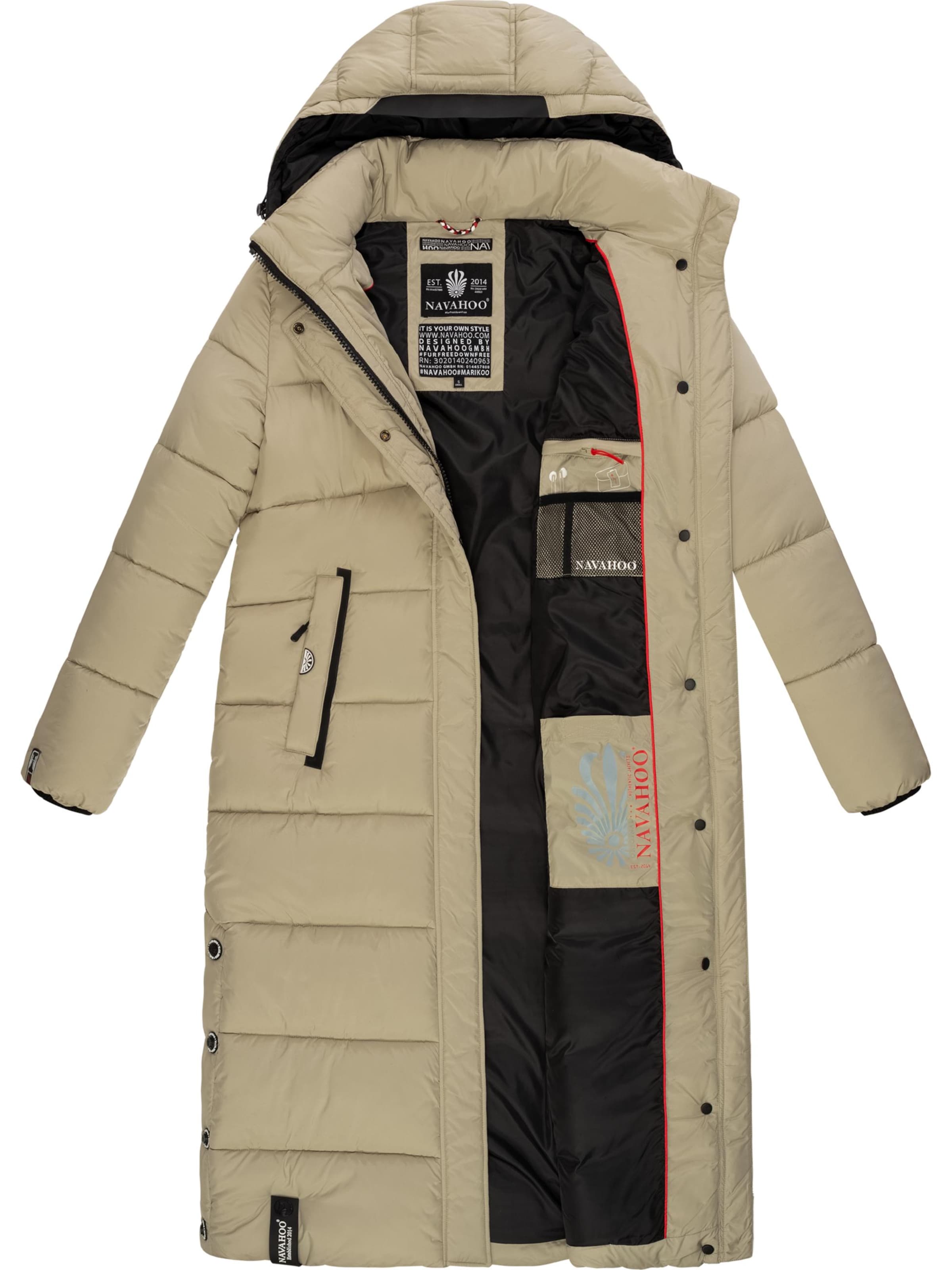 Cappotto invernale 'Isalie' di NAVAHOO in beige