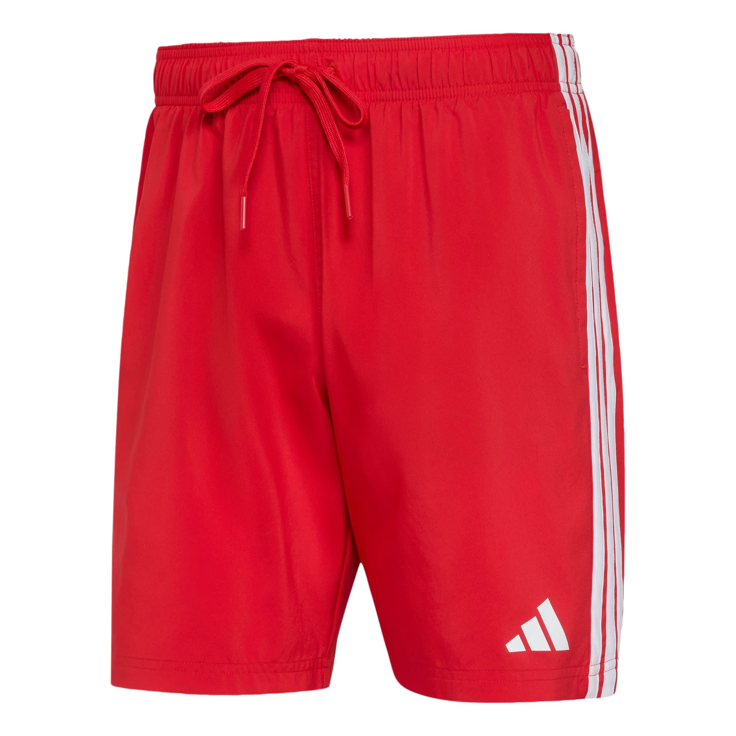 ADIDAS SPORTSWEAR - Calções de surf em vermelho: frente