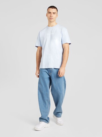 Tricou 'HERO' de la Calvin Klein pe albastru