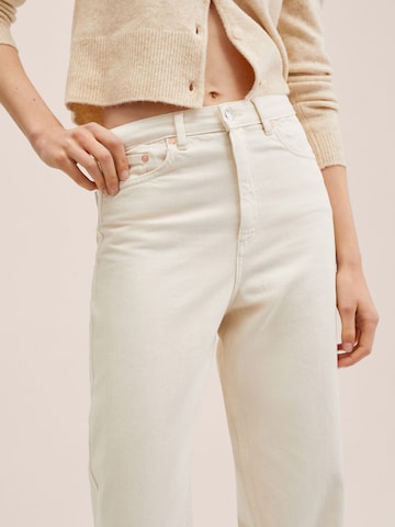 MANGO Regular Jeans 'Janet' in White