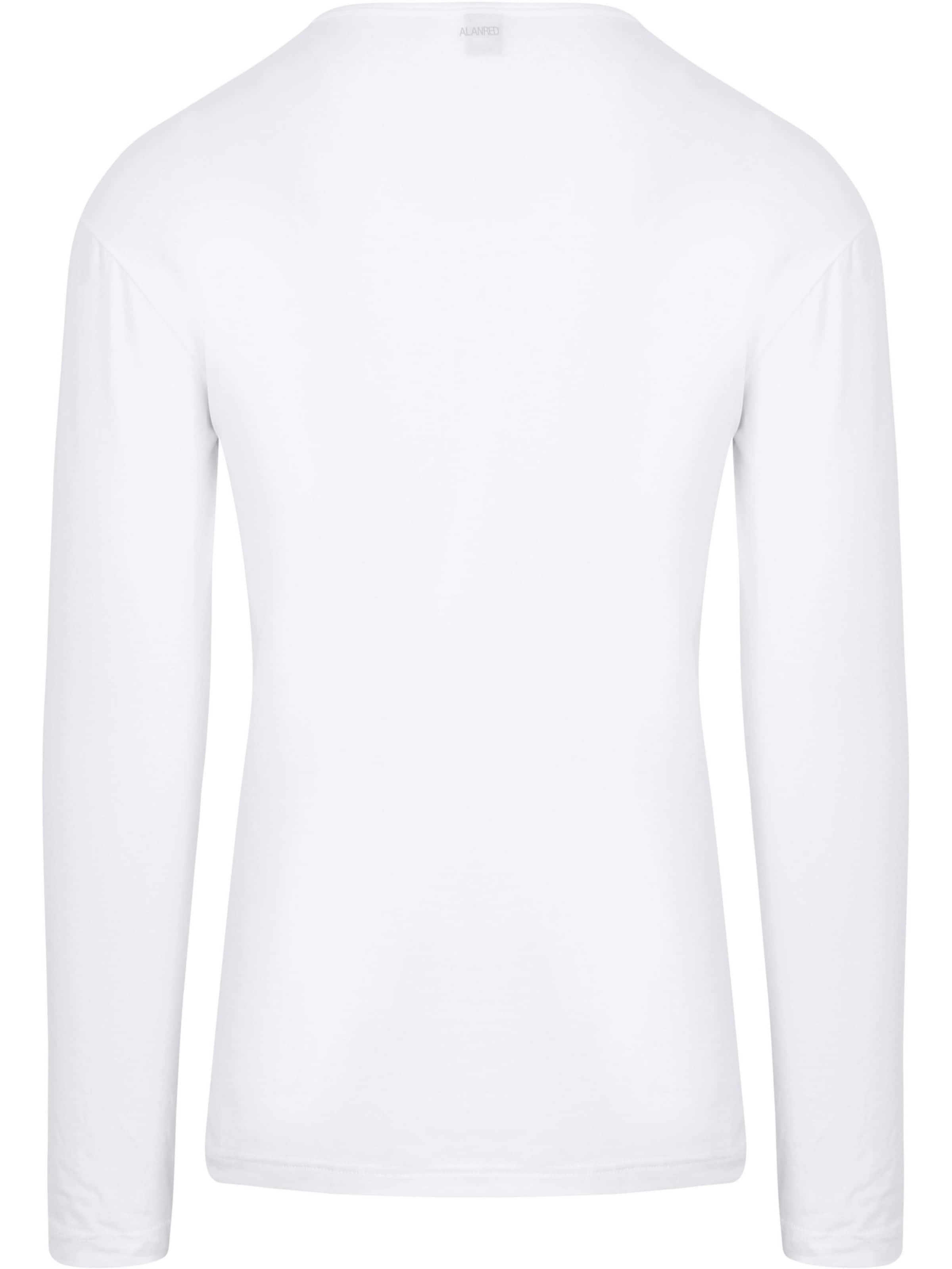 alan red Shirt 'Olbia' in White