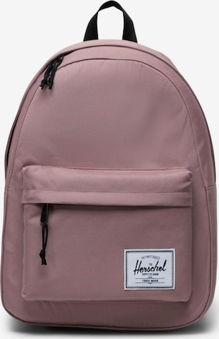 Herschel - Mochila 'Classic' en rosa: frente