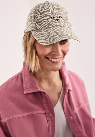 STREET ONE Cap in Beige: front