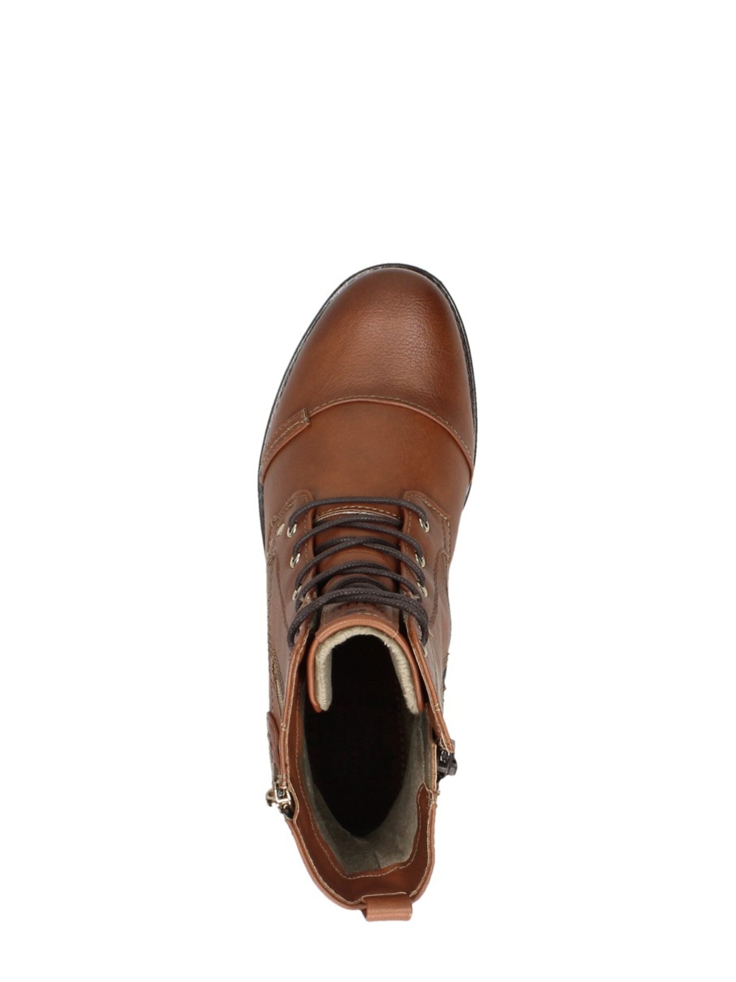 Chaussure à lacets 'Veterschoenen Hoog' MUSTANG en marron