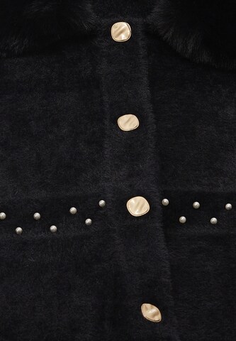 CARNEA Knitted Vest in Black