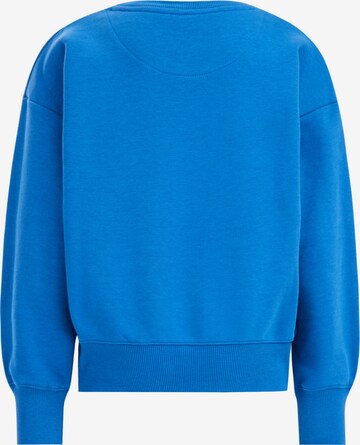 WE Fashion Sweatshirt i blå