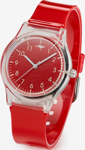 KangaROOS Analog Watch in Red: front