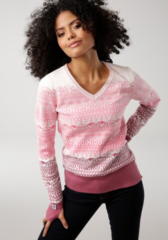 KangaROOS Pullover in Lila: Vorderseite