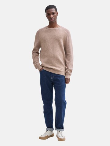 TOM TAILOR Sweater in Brown