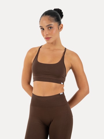 Smilodox Sporttop in Bruin: voorkant