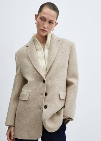 MANGO Blazer i beige: forside