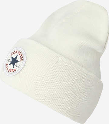 CONVERSE Beanie in White: front