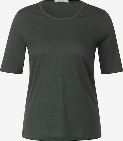 CECIL T-Shirt in dunkelgrün, Produktansicht