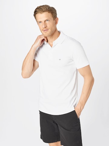 Calvin Klein Shirt in Wit: voorkant