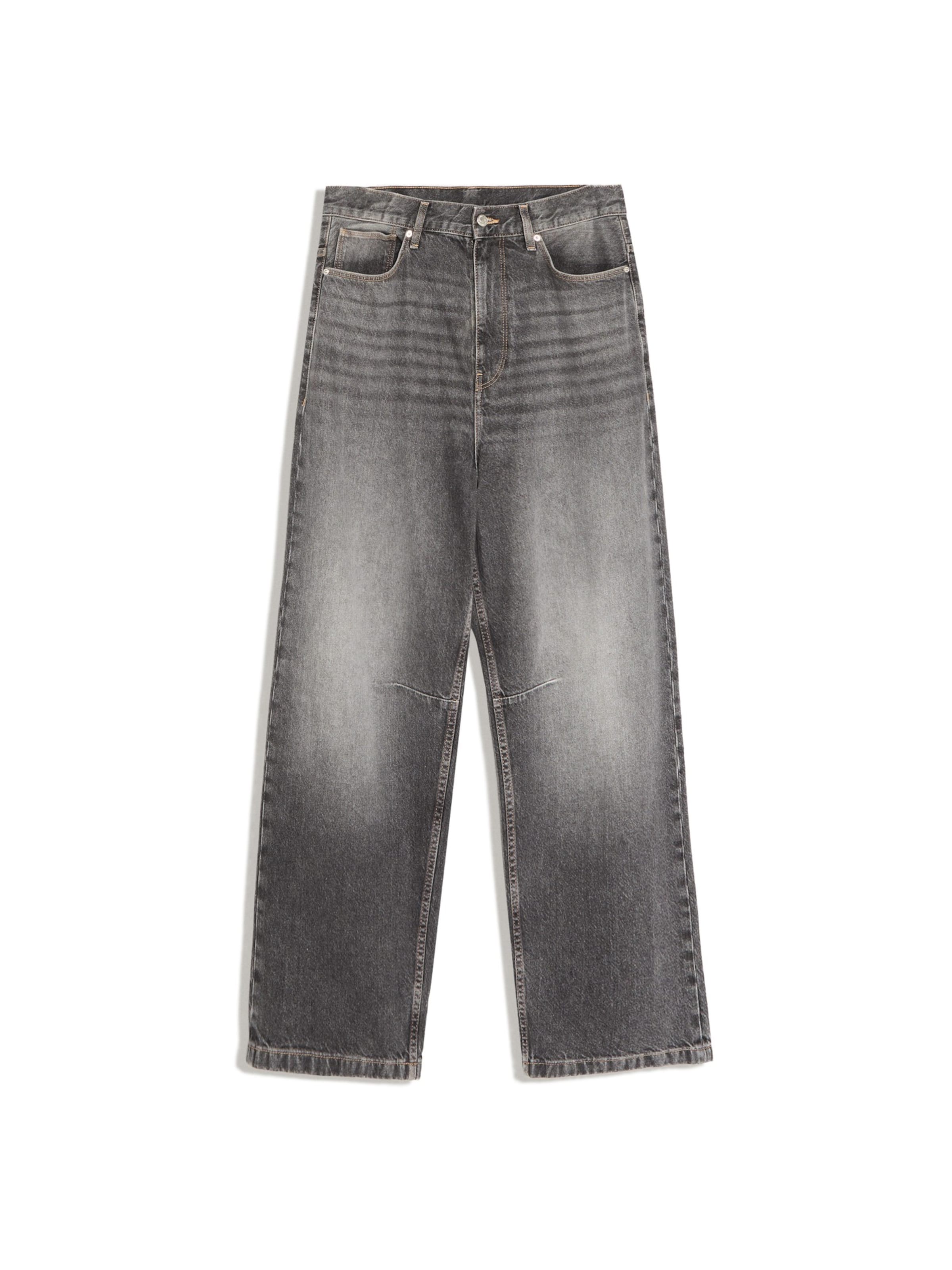 Bershka Barrel Jeans i grå: framsida