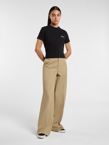 DICKIES - Camisa 'LEWISTOWN' em preto