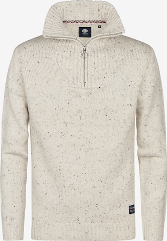 Petrol Industries Sweater 'Denver' in Beige: front
