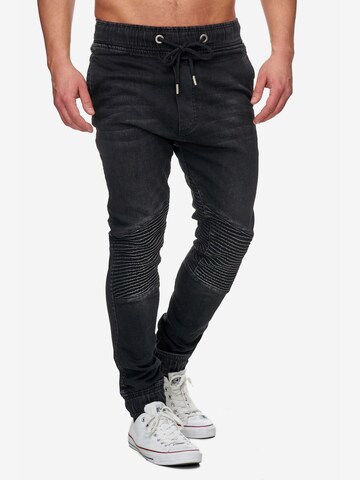 Tazzio Regular Jeans '16505' in Schwarz