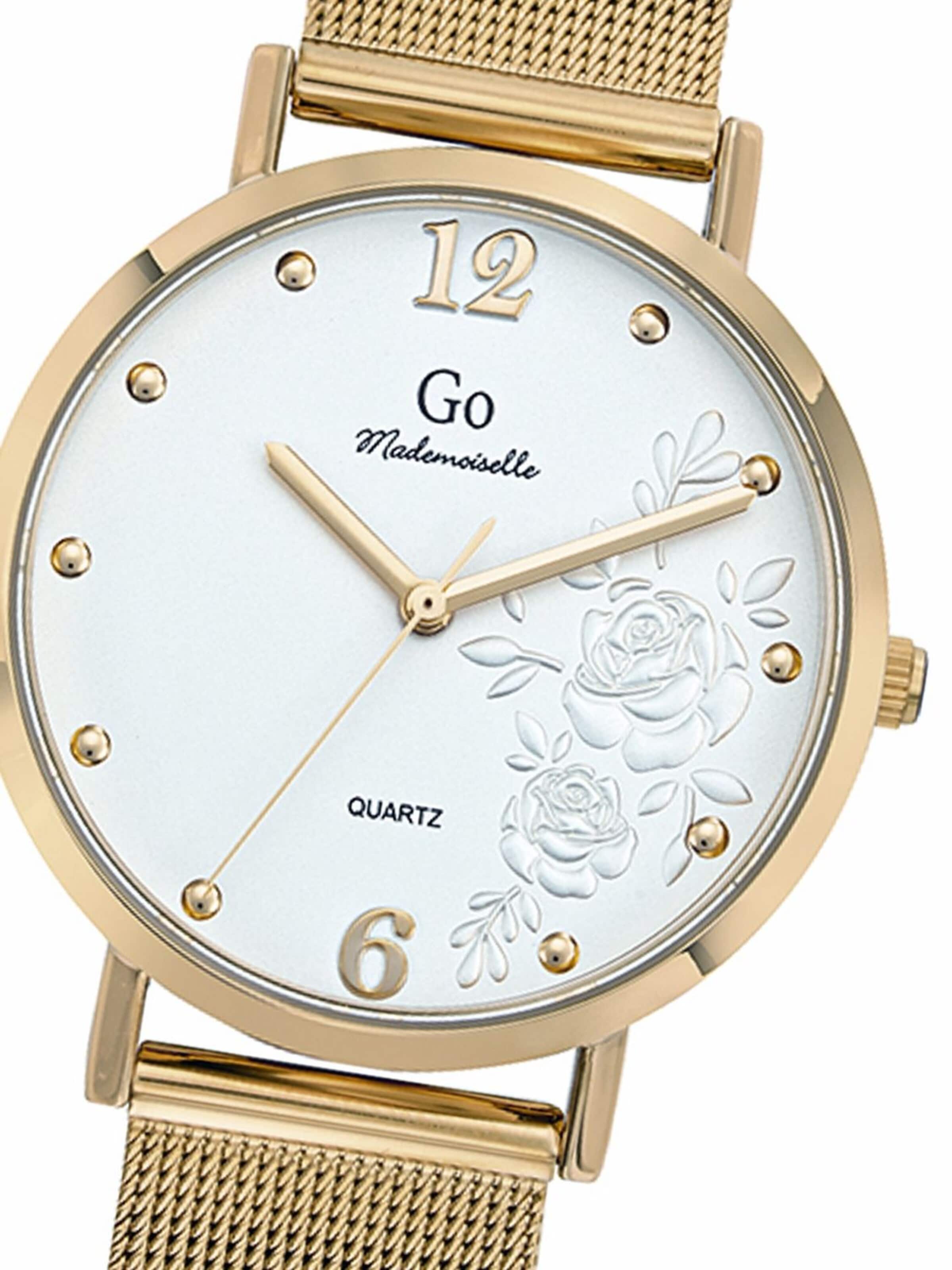 Montre à affichage analogique GO GirlOnly en or