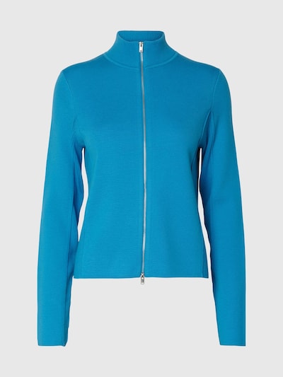 SELECTED Gebreid vest in de kleur Azuur, Productweergave
