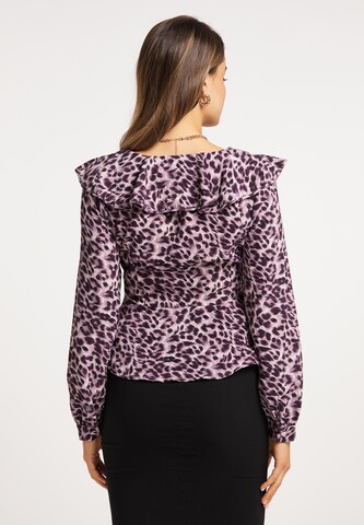 faina Blouse in Purple