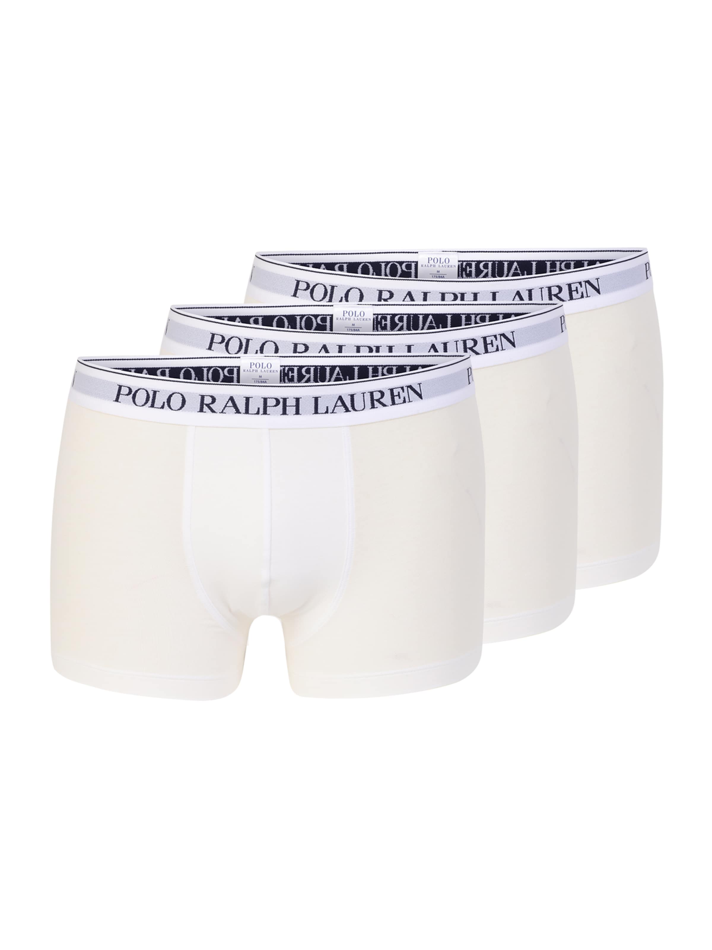 Boxers Polo Ralph Lauren en blanc : devant