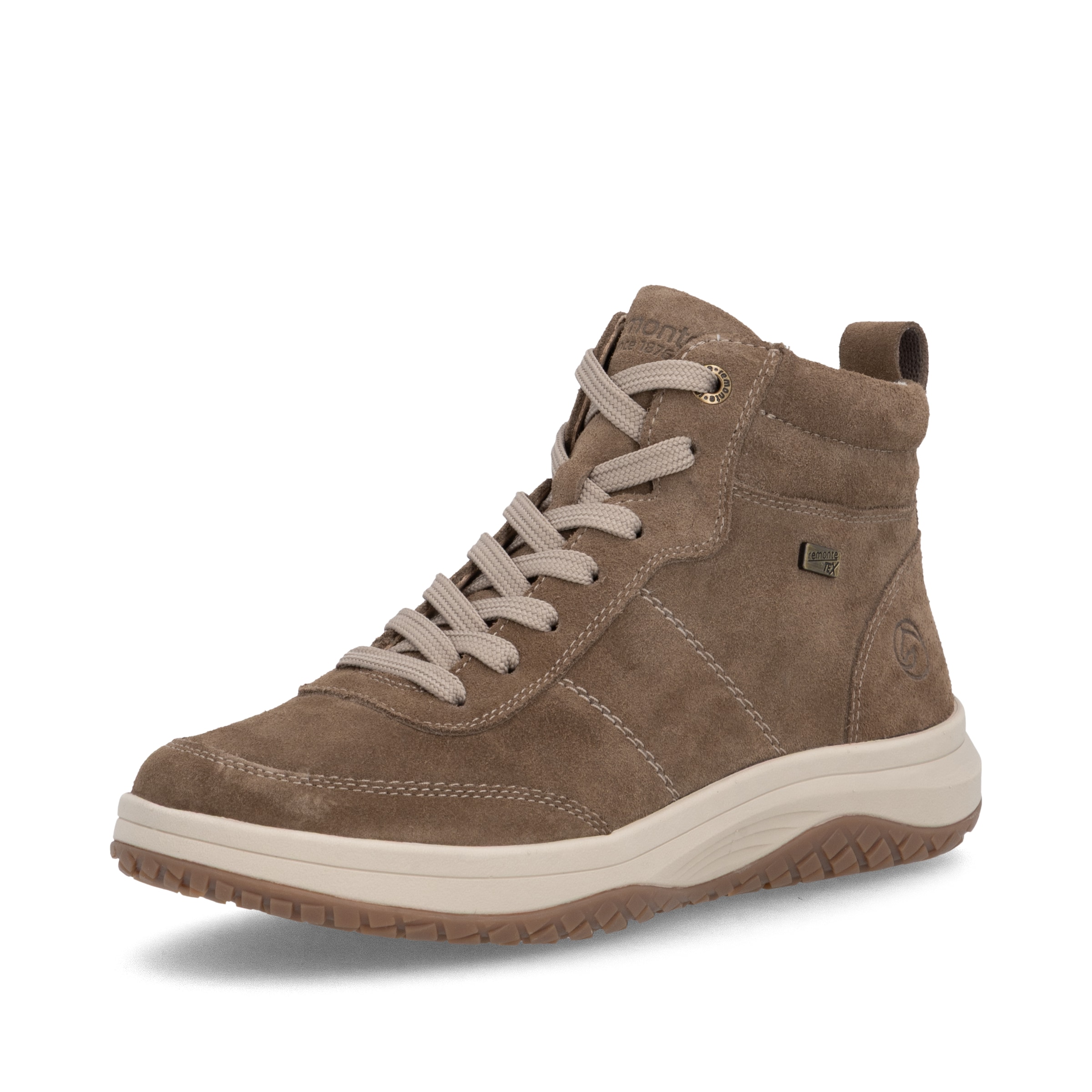 Bottines à lacets ' D3Q70 ' REMONTE en marron : devant