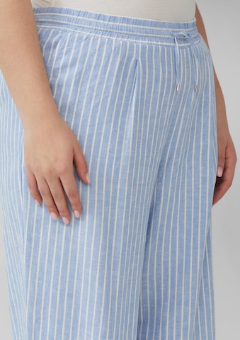 s.Oliver Loosefit Broek in Blauw