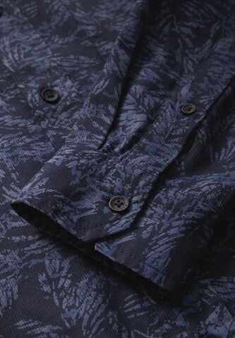 Street One MEN Regular fit Button Up Shirt in Blue