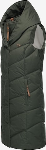 Ragwear Weste 'Natalka' in Grün: Vorderseite
