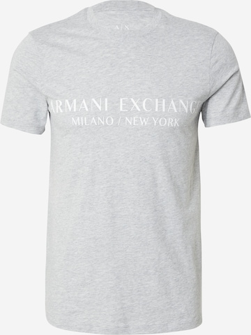 T-Shirt '8NZT72' ARMANI EXCHANGE en gris : devant