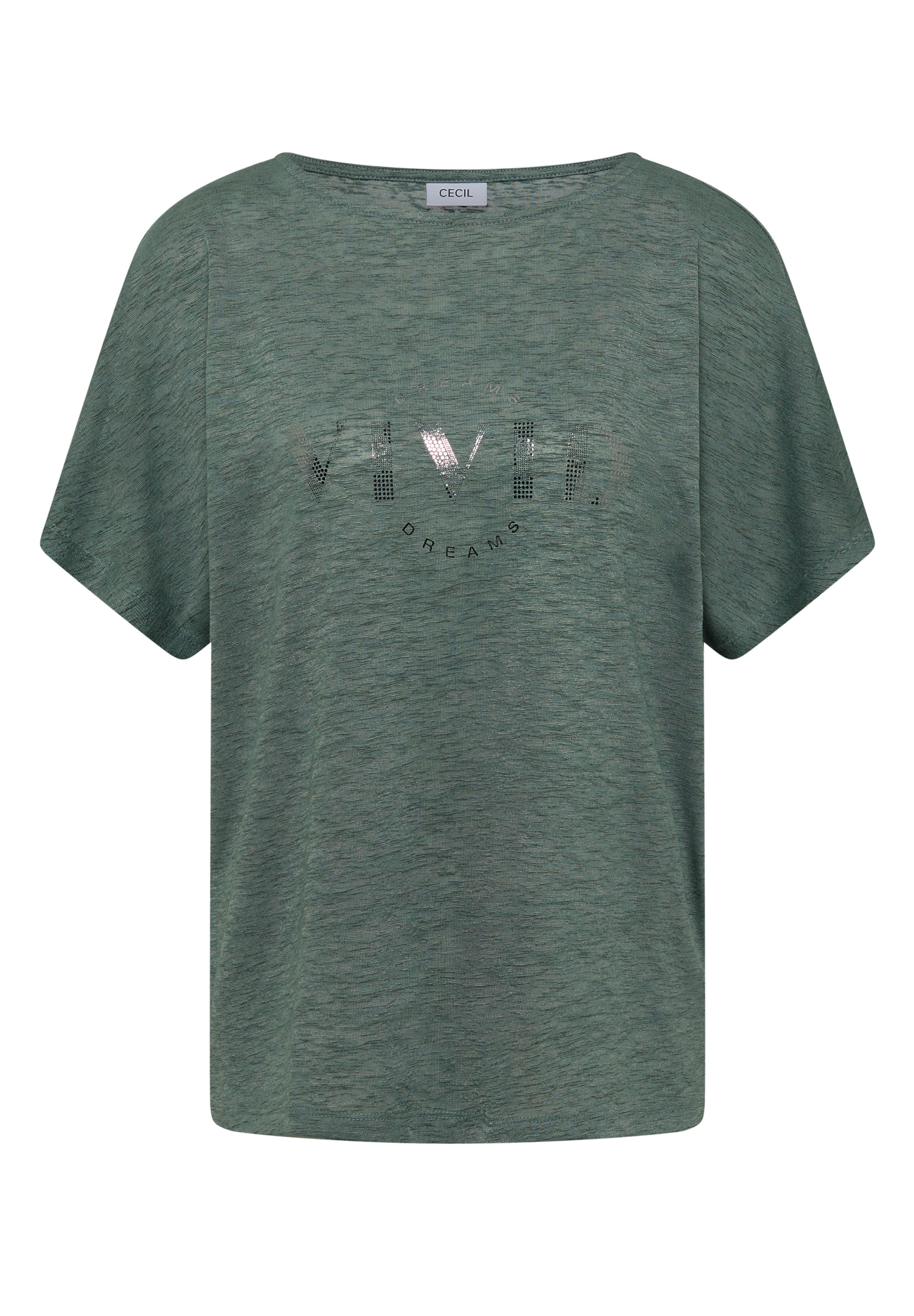CECIL T-Shirt in Grün: Vorderseite