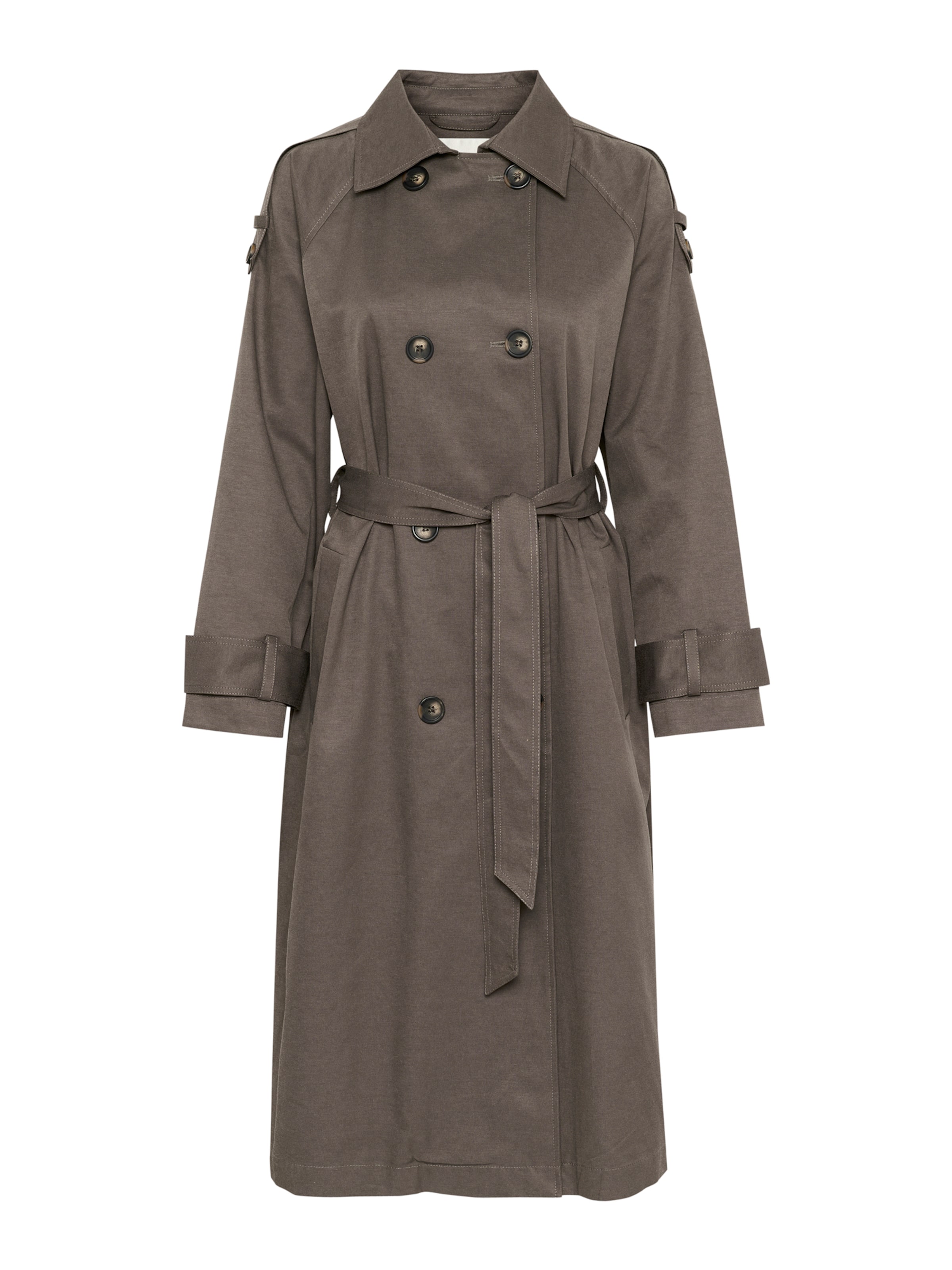 My Essential Wardrobe Overgangsfrakke 'Mira' i brun: forside