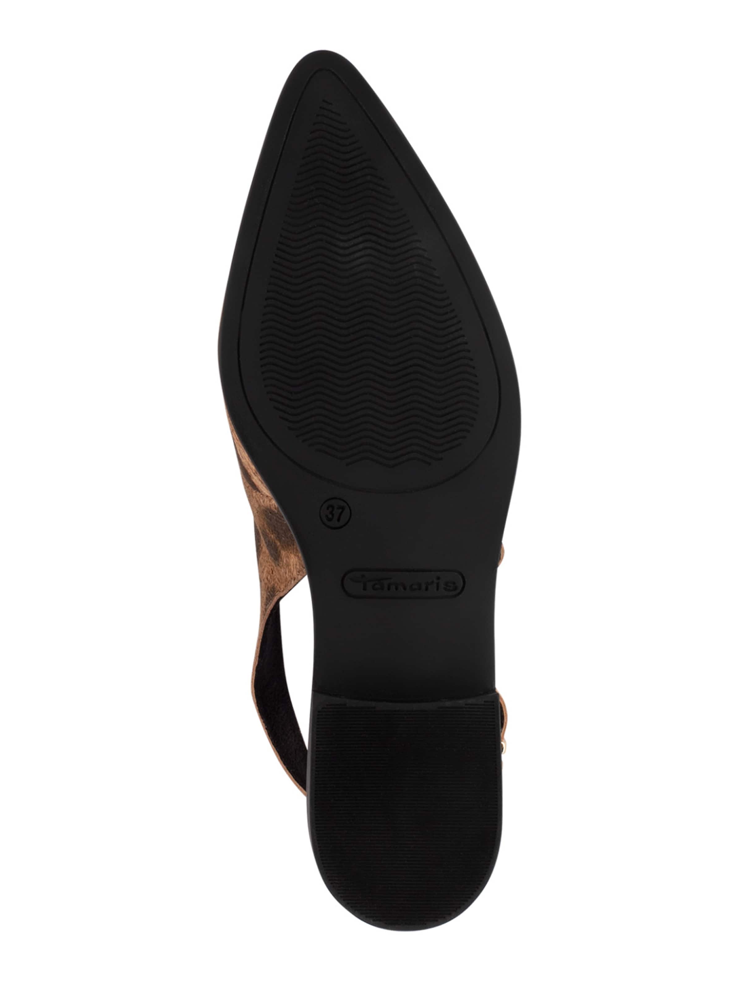 Tamaris Балетки с ремешком в Коричневый