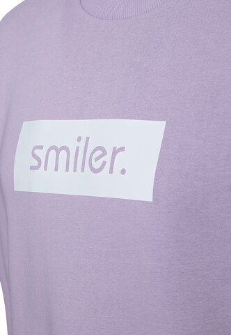 smiler. Sweater 'Cuddle' in Purple