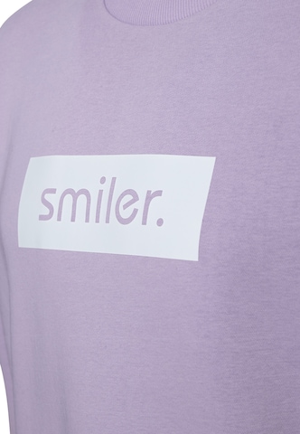 smiler. Sweater 'Cuddle' in Purple
