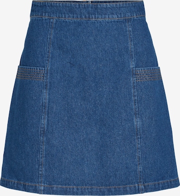 VILA Rok 'STILA LEVI' in Blauw: voorkant