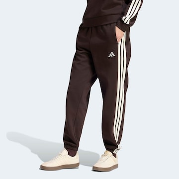 ADIDAS SPORTSWEAR Workout Pants in Brown: front