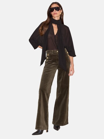 Lipsy Wide Leg Jeans i grøn: forside