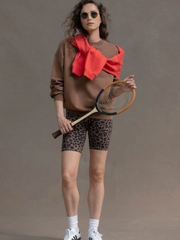 Hey Honey - Sudadera 'Sweater Cotton' en marrón: frente
